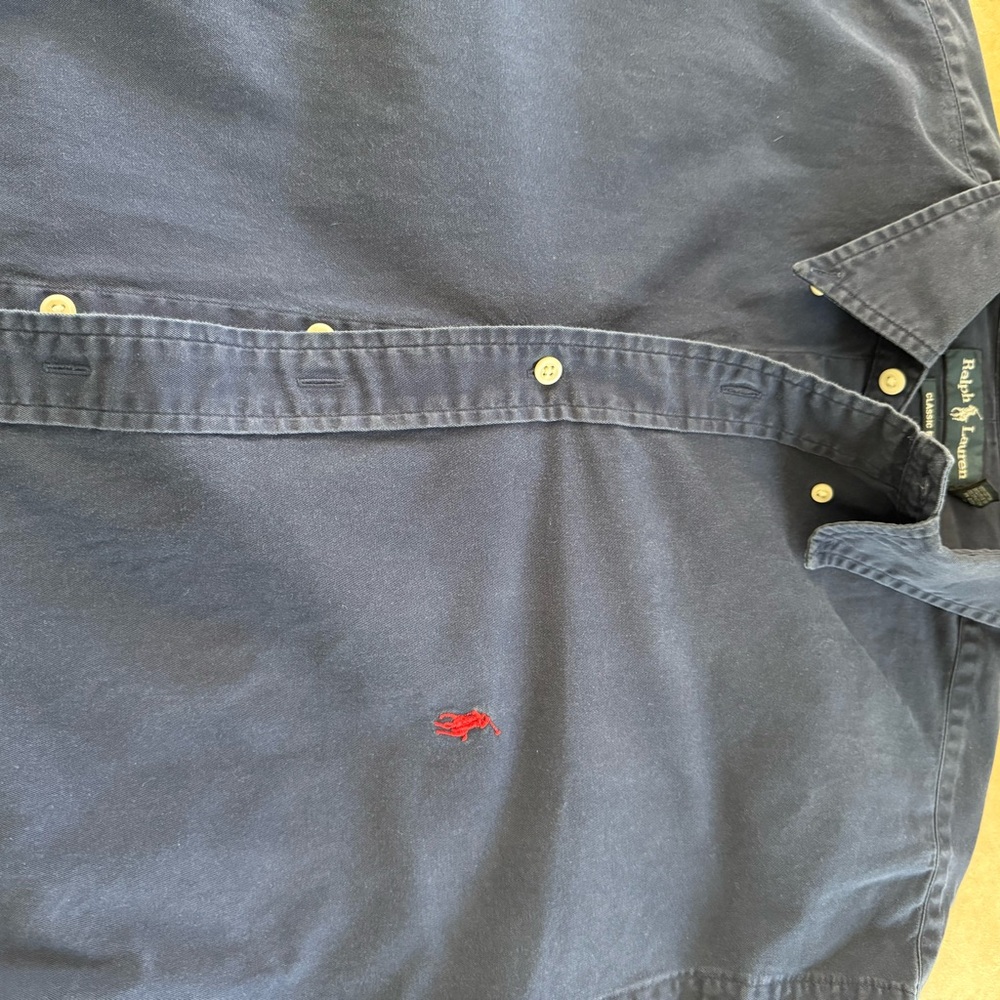 Ralph Lauren Classic Fit Dark Blue Shirt
